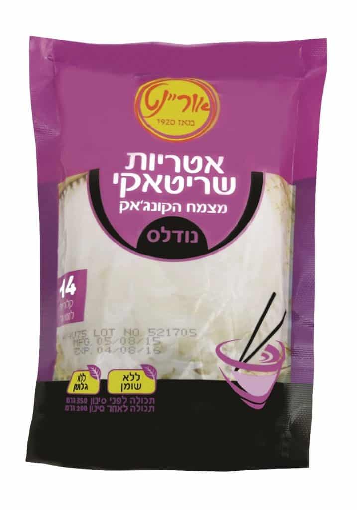 אטריות שריטאקי מצמח הקונג'אק מבית אוריינט (צילום יח"צ)