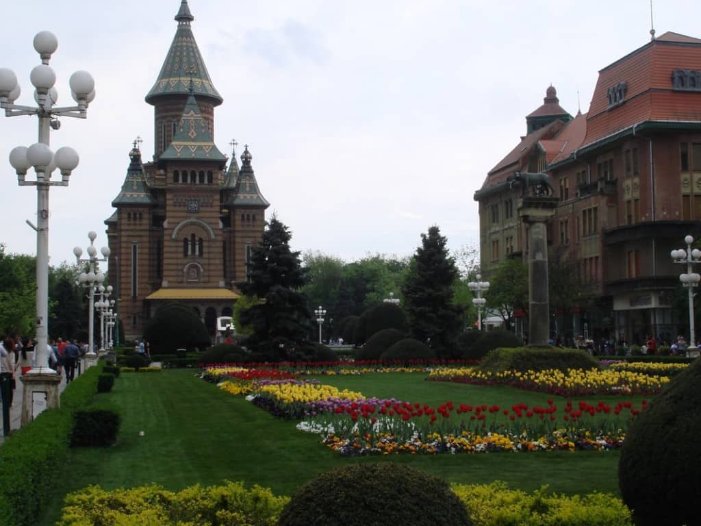 כנסיה בטימישוארה (צילום אראלה פלד)