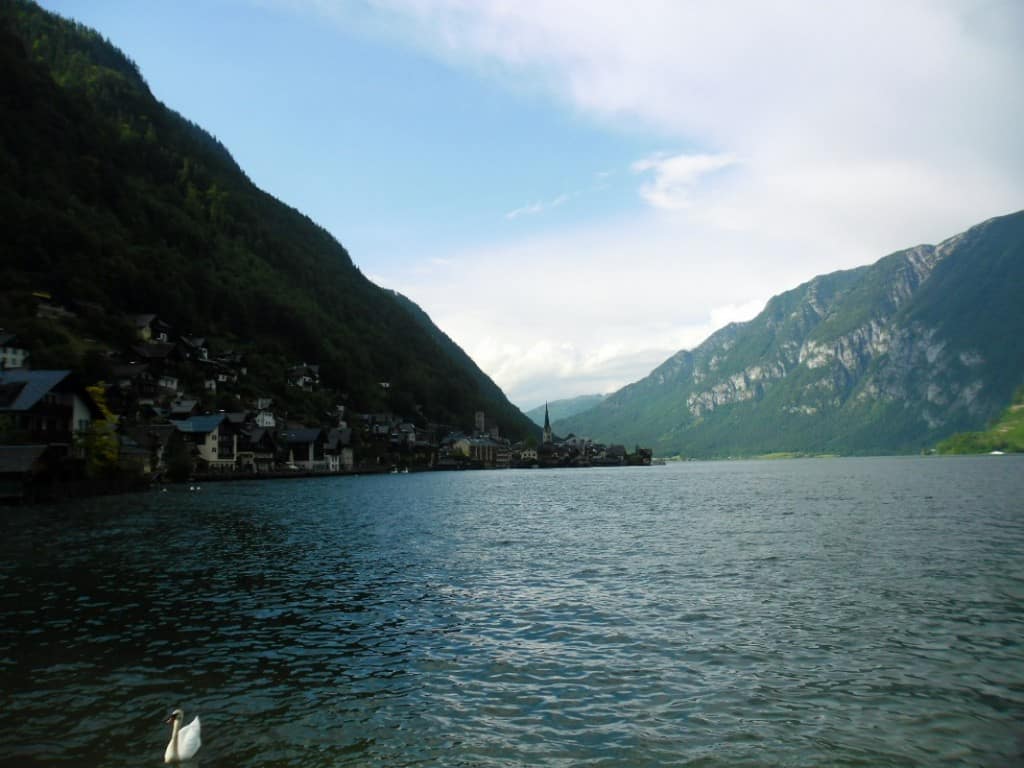 האלשטאט בשעות הארביים (צילום דני בר)