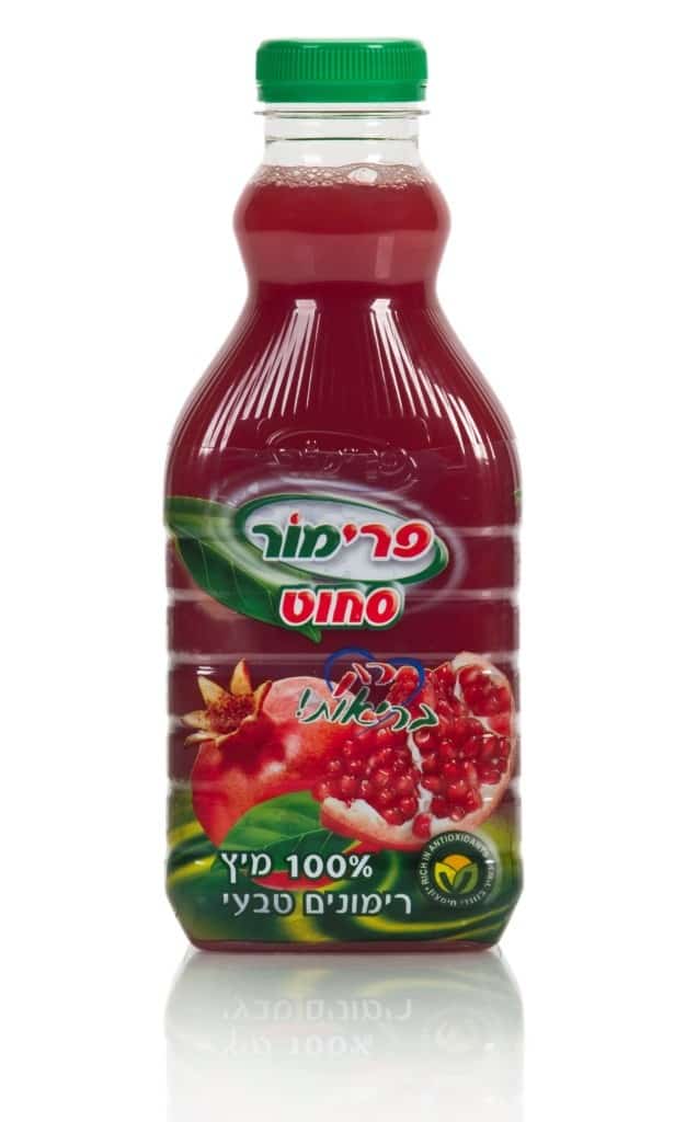 מיץ רימונים של חברת "פרימור" (צילום: עמית שטראוס).