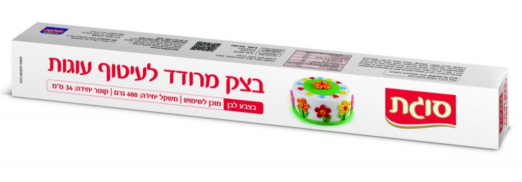 בצק מרודד לעיטוף עוגות סוגת